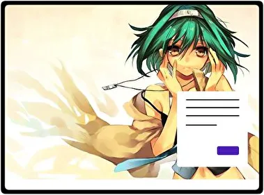 Gumi Vocaloid theme for Windows 11