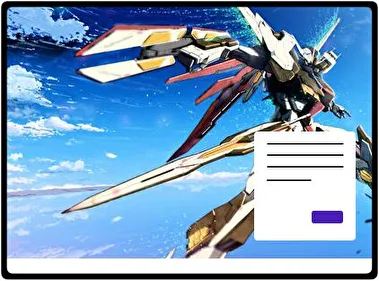 Gundam Seed and Destiny theme for Windows 11