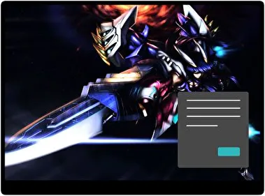 Gundam Dark theme for Windows 11
