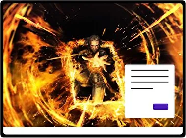 Gwent The Witcher Card Game theme for Windows 11