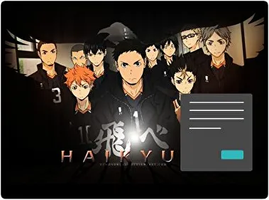 Haikyuu Dark theme for Windows 11