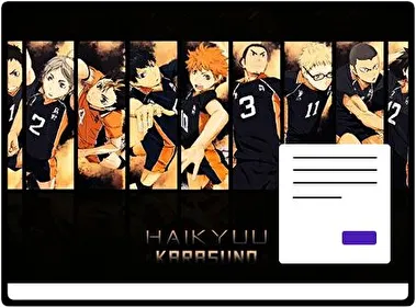 Haikyuu theme for Windows 11