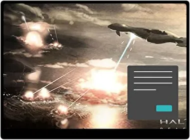 Halo Reach Dark theme for Windows 11