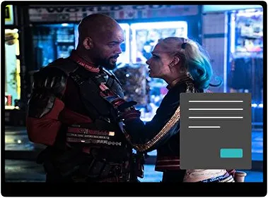 Harley Quinn Margot Robbie Dark theme for Windows 11