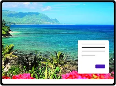 Hawaii theme for Windows 11