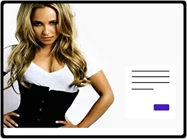 Hayden Panettiere1 theme for Windows 11