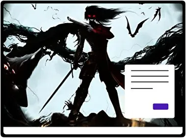 Hellsing theme for Windows 11