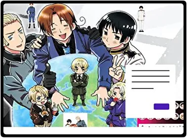 Hetalia Axis Powers theme for Windows 11