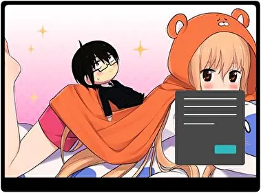 Himouto Umaru Chan Dark theme for Windows 11
