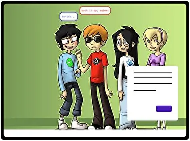 Homestuck theme for Windows 11