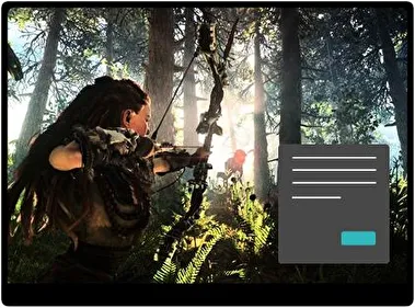Horizon Zero Dawn Dark theme for Windows 11