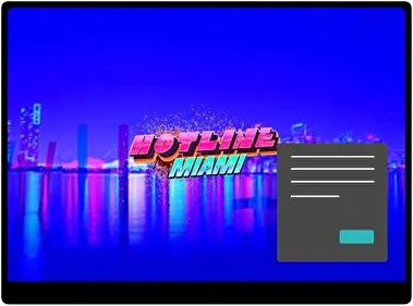 Hotline Miami Dark theme for Windows 11