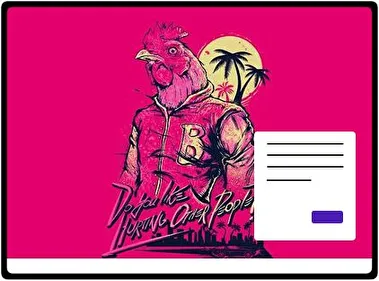 Hotline Miami theme for Windows 11