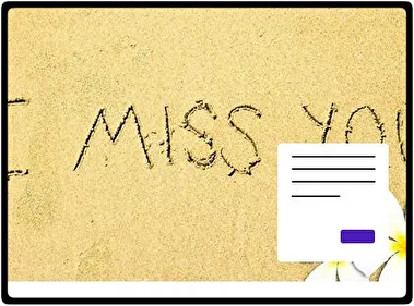 I Miss You theme for Windows 11