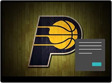 Indiana Pacers Dark theme for Windows 11