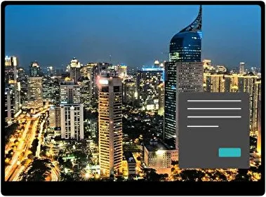 Indonesia Dark theme for Windows 11