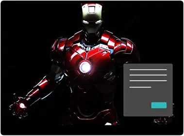 Iron Man Dark theme for Windows 11