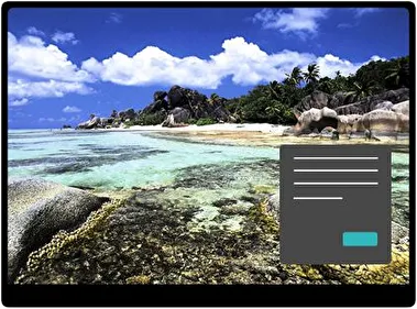 Islands Dark theme for Windows 11
