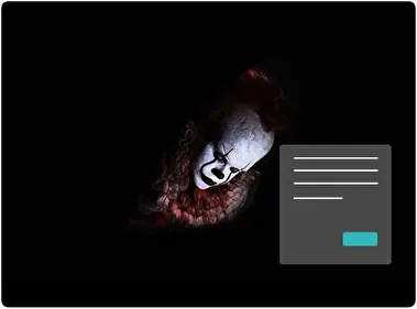 It 2017 Film Dark theme for Windows 11