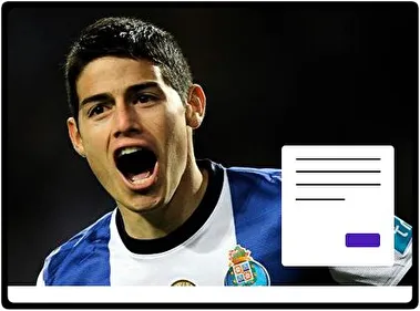 James Rodriguez theme for Windows 11