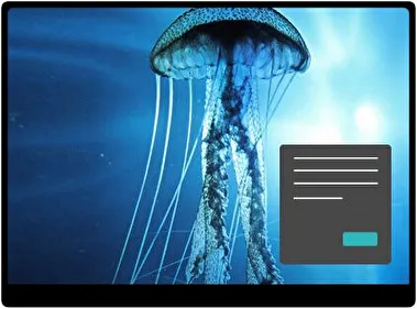 Jellyfish Dark theme for Windows 11