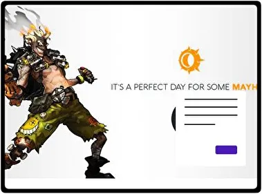 Junkrat theme for Windows 11