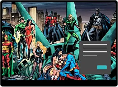 Justice League Dark theme for Windows 11