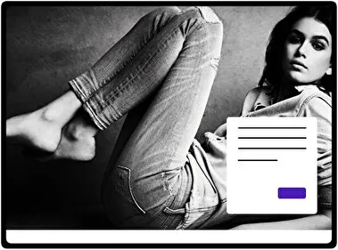 Kaia Gerber theme for Windows 11