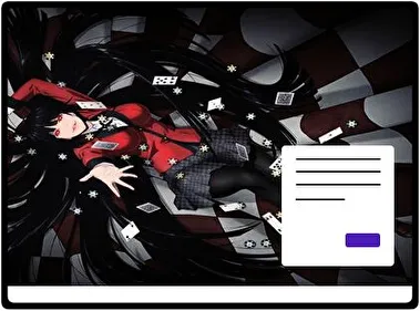 Kakegurui Compulsive Gambler theme for Windows 11