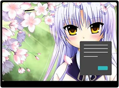 Kanade Tachibana Dark theme for Windows 11