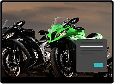 Kawasaki Dark theme for Windows 11