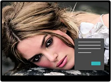 Keira Knightley1 Dark theme for Windows 11