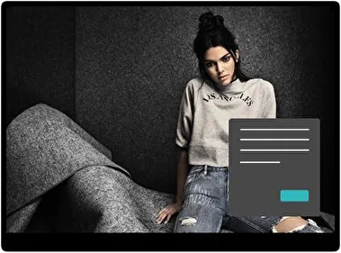 Kendall Jenner Dark theme for Windows 11