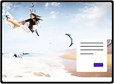 Kitesurfing theme for Windows 11