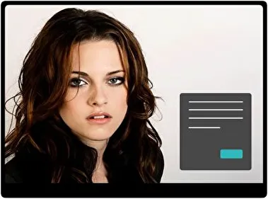 Kristen Stewart Dark theme for Windows 11