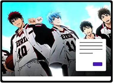 Kurokos Basketball theme for Windows 11