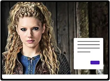 Lagertha Lothbrok theme for Windows 11