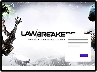 Lawbreakers theme for Windows 11