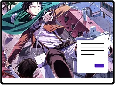 Levi Ackerman theme for Windows 11