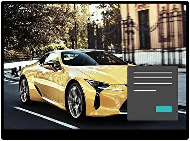 Lexus LC Dark theme for Windows 11