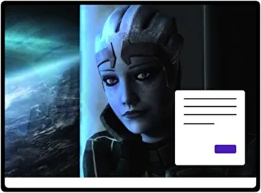 Liara Tsoni theme for Windows 11