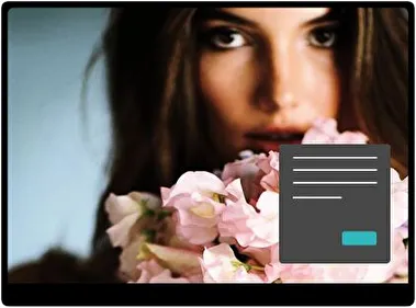 Lily Aldridge Dark theme for Windows 11