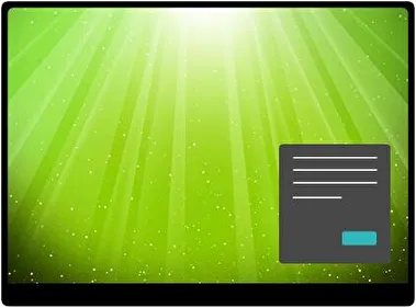 Lime Green Dark theme for Windows 11
