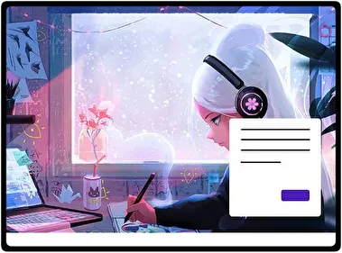 Lofi Anime theme for Windows 11