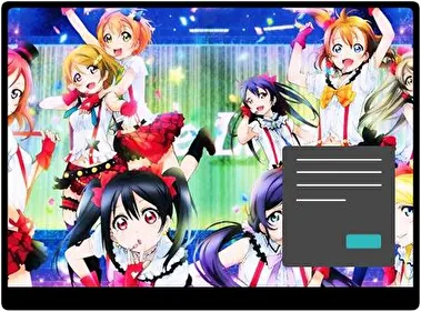 Love Live Dark theme for Windows 11