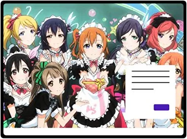 Love Live theme for Windows 11