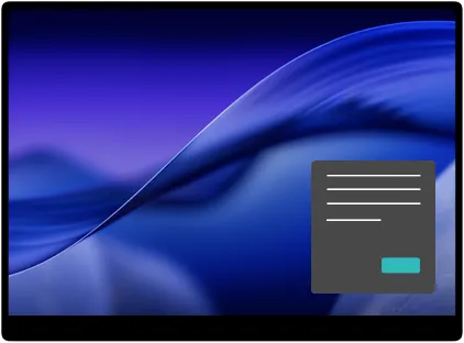 MacOS Tahoe Dark theme for Windows 11