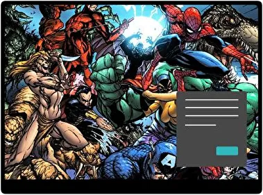 Marvel Dark theme for Windows 11
