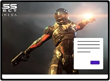 Mass Effect Andromeda theme for Windows 11