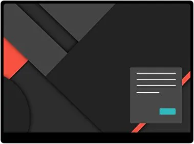 Material Design Dark theme for Windows 11